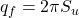 {q_f} = 2\pi {S_u}