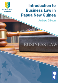 Introduction to business law in Papua New Guinea book cover