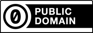 Badge for the Creative Commons Public Domain Tool.
