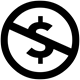 Icon for the Non-Commercial condition of the CC licenses.
