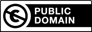 Badge for the Creative Commons Public Domain Mark.