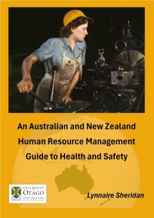 An Australian and New Zealand Human Resource Management Guide to Work Health and Safety book cover