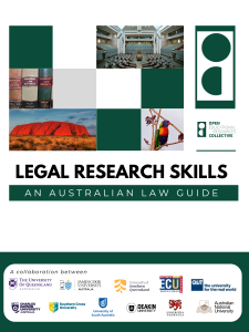 Legal Research Skills: An Australian Law Guide book cover