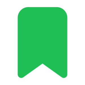 Green ribbon icon