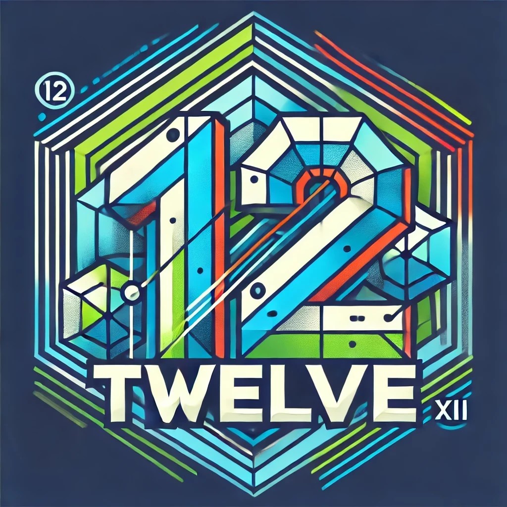 Stylized word and number 12