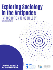Exploring Sociology in the Antipodes: Introduction to Sociology – 1st Australian Edition book cover