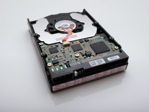 A computer Hard Drive.