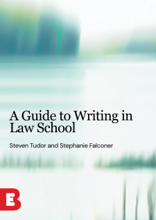 A Guide to Writing in Law School book cover