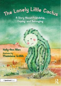 The book cover for 'The Lonely Little Cactus'.